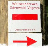 Wegzeichen-Odenwald-Vogeesen