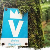 Wegzeichen-Veldenz-Wanderweg Wegzeichen-Veldenz-Wanderweg